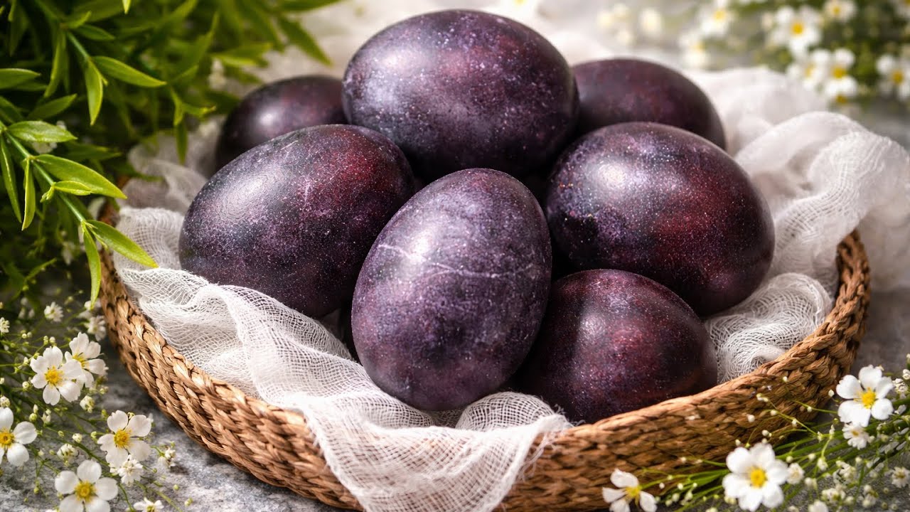 Господині розповіли, як пофарбувати яйця в пурпуровий відтінок у домашніх умовах