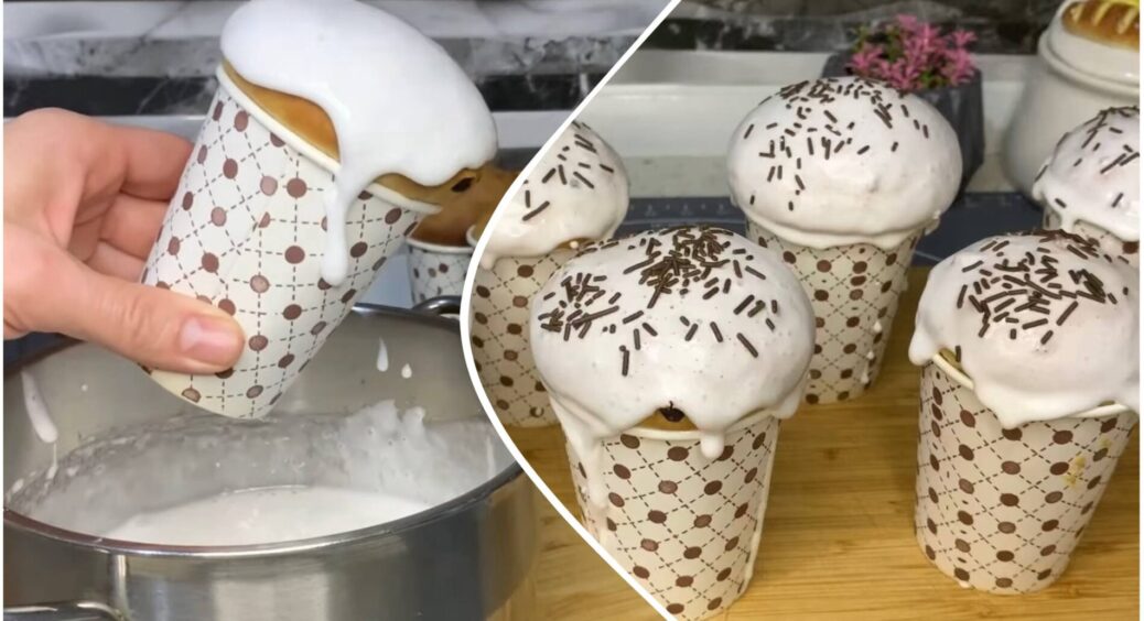 Називаю цей рецепт “революційним”: паски в стаканчиках – не треба морочитися з формами і вийманням пасок 