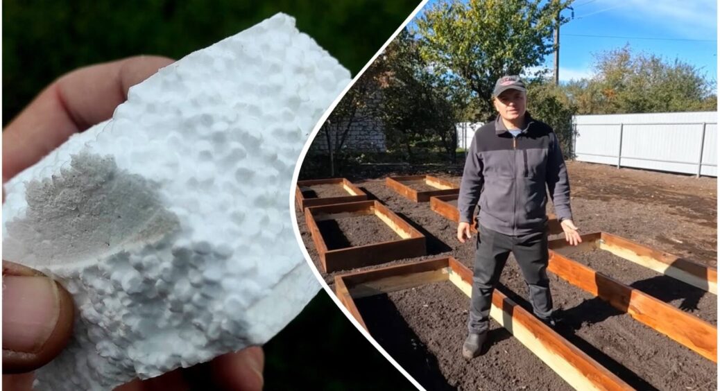 Пінопласт із посилок бережу як зіницю ока: роблю з нього ідеальні теплі грядки на весну своїми руками 