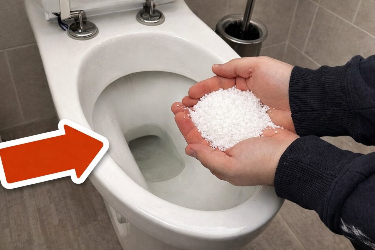 Досвідчені господині розповіли, чому потрібно солити воду в унітазі. Фото: Добрі новини