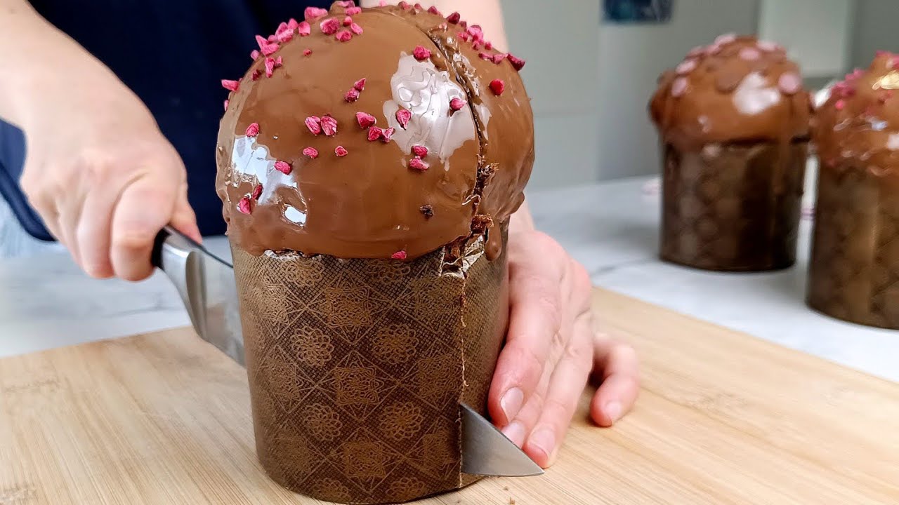 Кулінари поділилися рецептом паски без дріжджів з начинкою із шоколадного крему. Фото: YouTube Kateryna Tarasenko