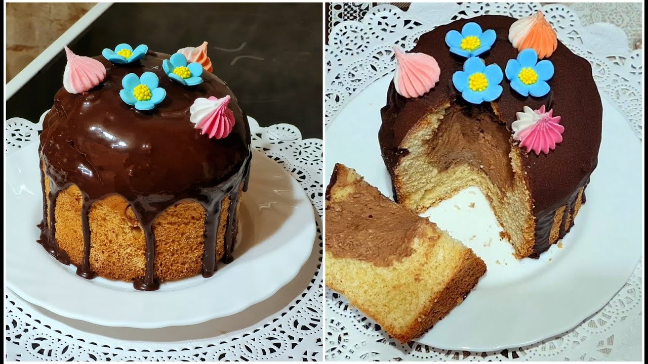 Кулінари поділилися рецептом паски без дріжджів з начинкою із шоколадного крему. Фото: Домашні страви з Viktoria Sonyachna