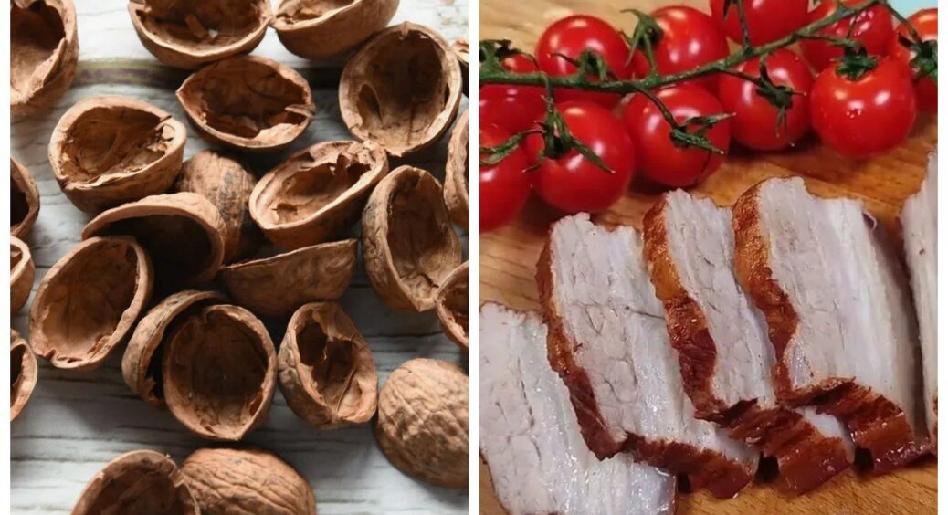 Горіхове лушпиння використовую не лише для удобрення: 1 кулінарний трюк для копчення продуктів 