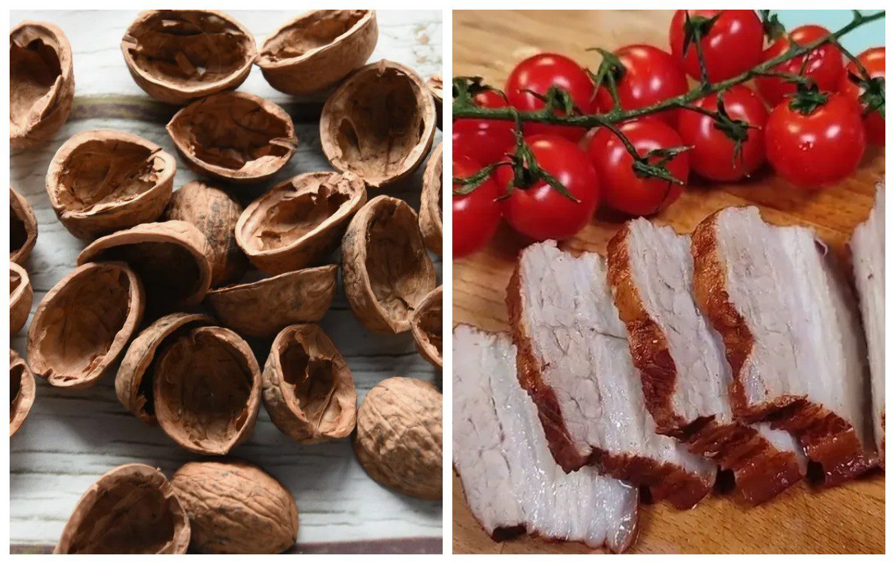 Як приготувати смачні копчені продукти на горіховому лушпинні