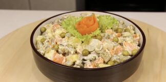 Господині розповіли рецепт пістного салату Олівʼє 