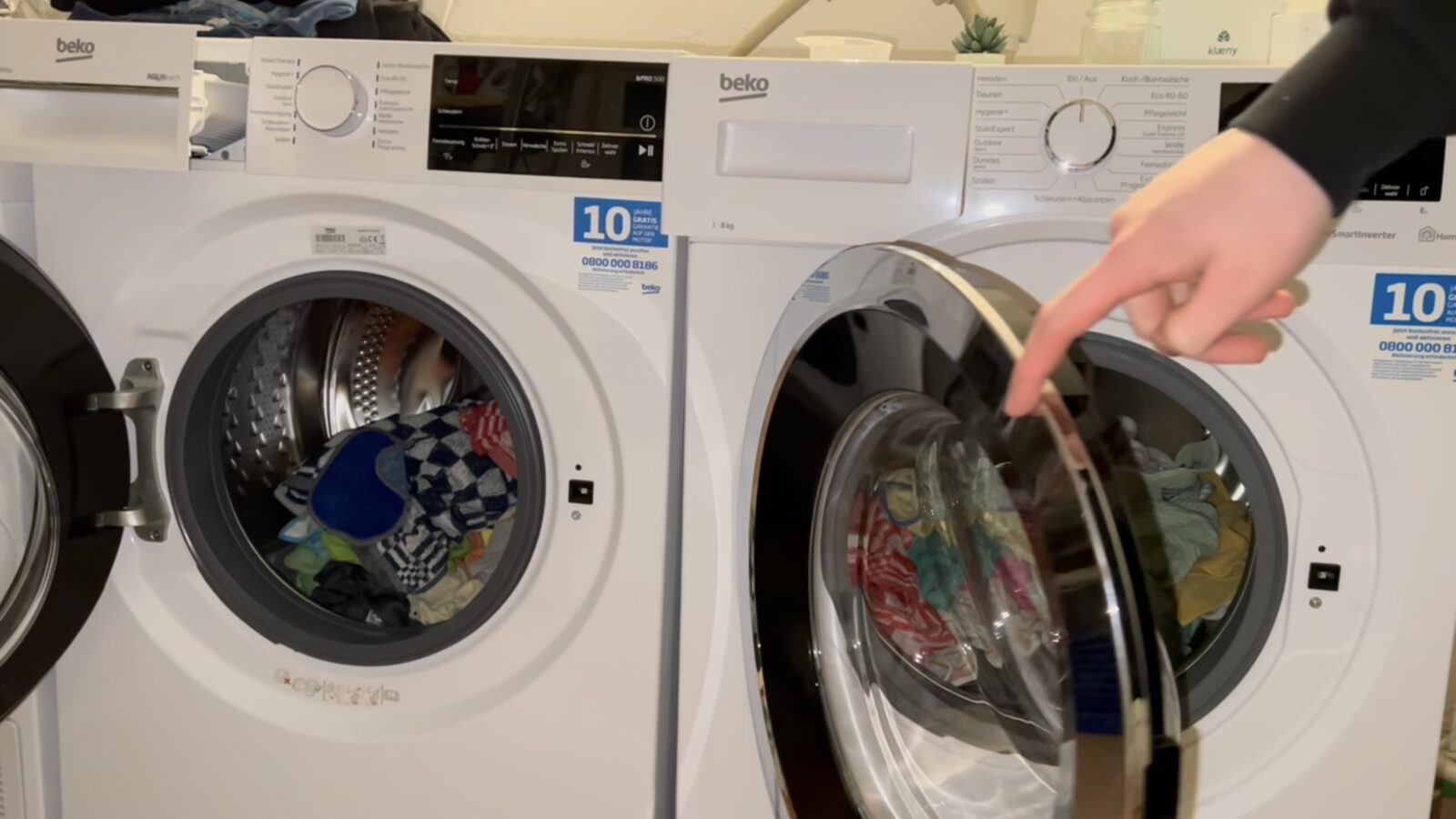 Приховані функції пральної машини. Фото: YouTube канал Mr_Washer 