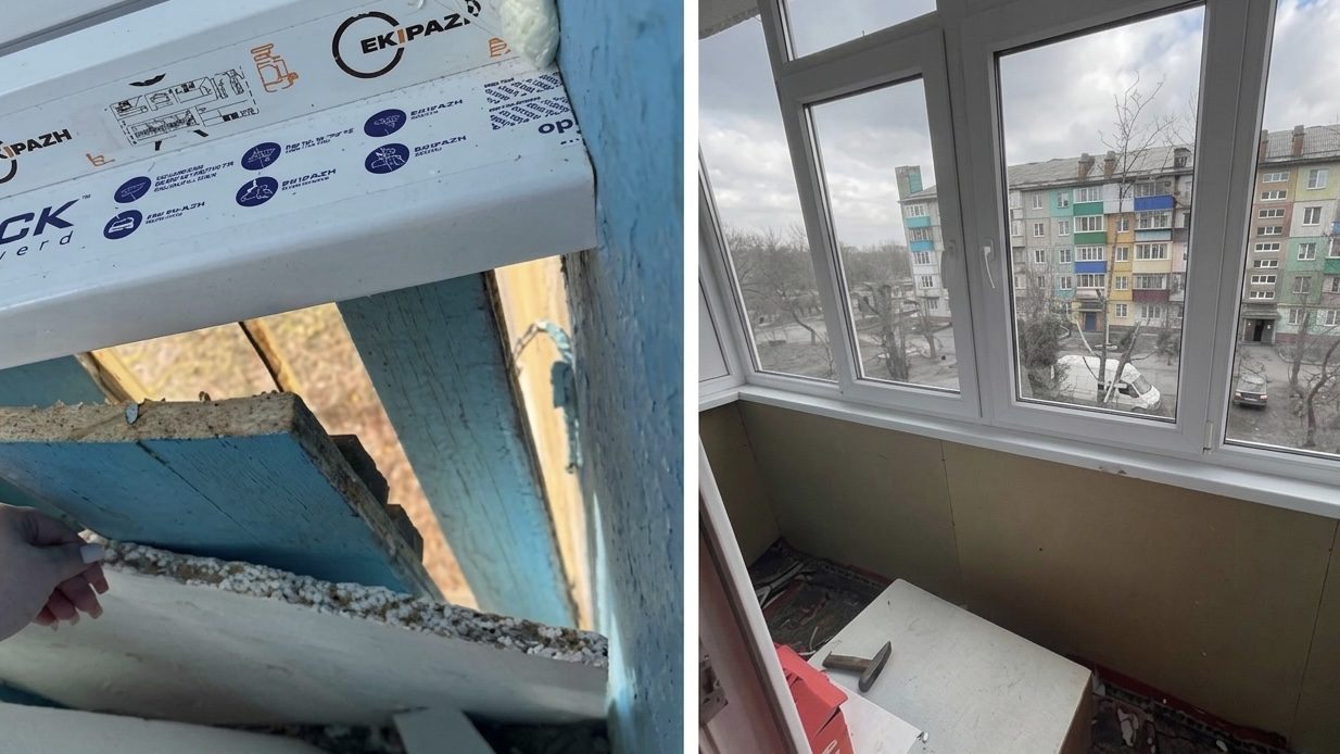 Майстри розповіли, як власноруч утеплити старий балкон до настання морозів 