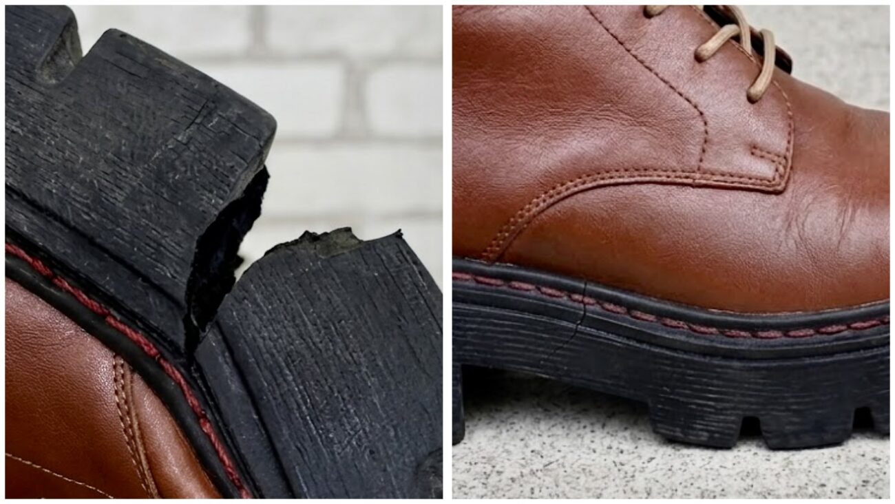 Господині розповіли, як правильно заклеїти тріснуту підошву на взутті 