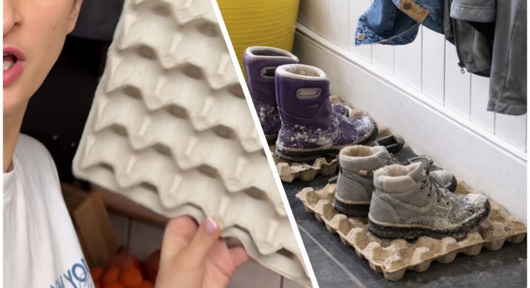 Не сміття, а золото: паперові яєчні лотки не викидаю – із користю використовую в коридорі. Трюк на 10 з 10 