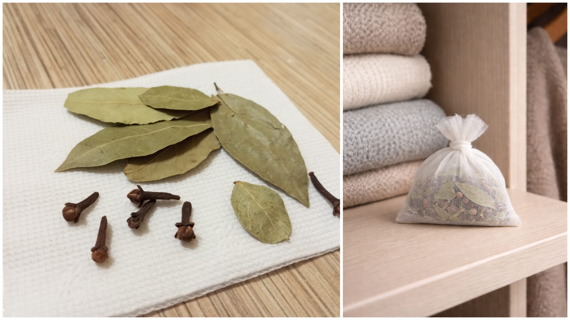 Господині розповіли, навіщо класти у шафу лавровий лист з гвоздикою 