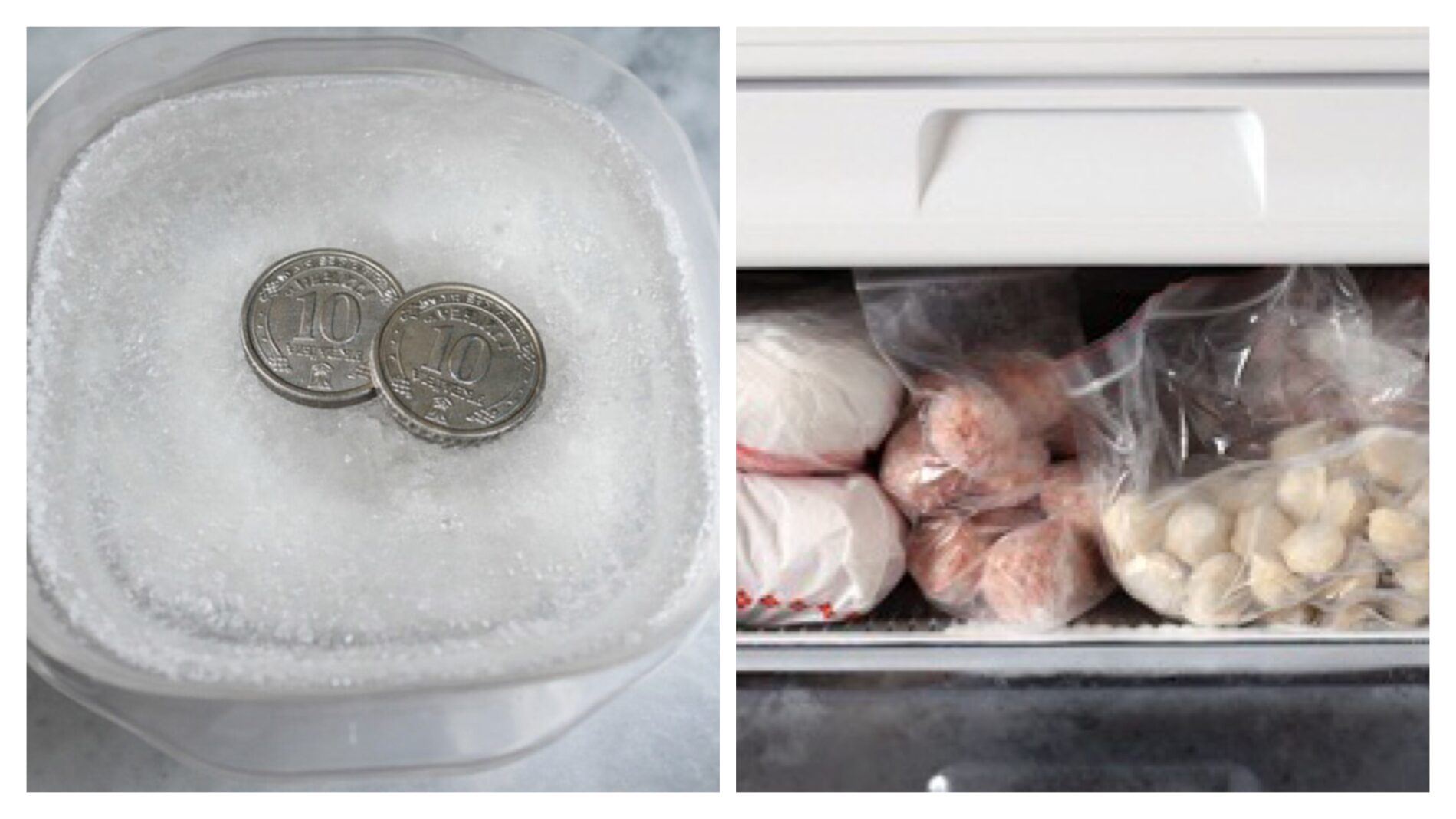 Господині розповіли, навіщо класти монетку у морозильник 