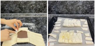 Господині розповіли простий рецепт десерту з листкового тіста і шоколаду 