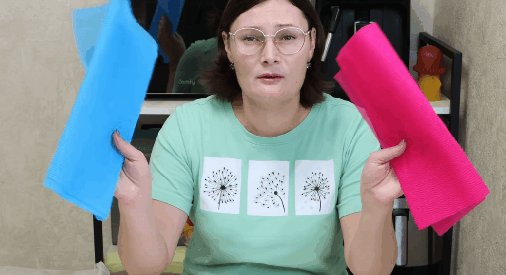 Перестала брати губки в “Аврорі”: взяла марлеву серветку за копійки: посуд чистий, а хімії йде вдвічі менше 