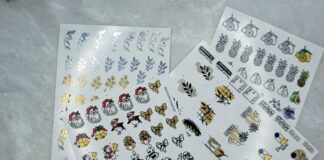 Господині розповіли, як цікаво можна використати наліпки для нігтів