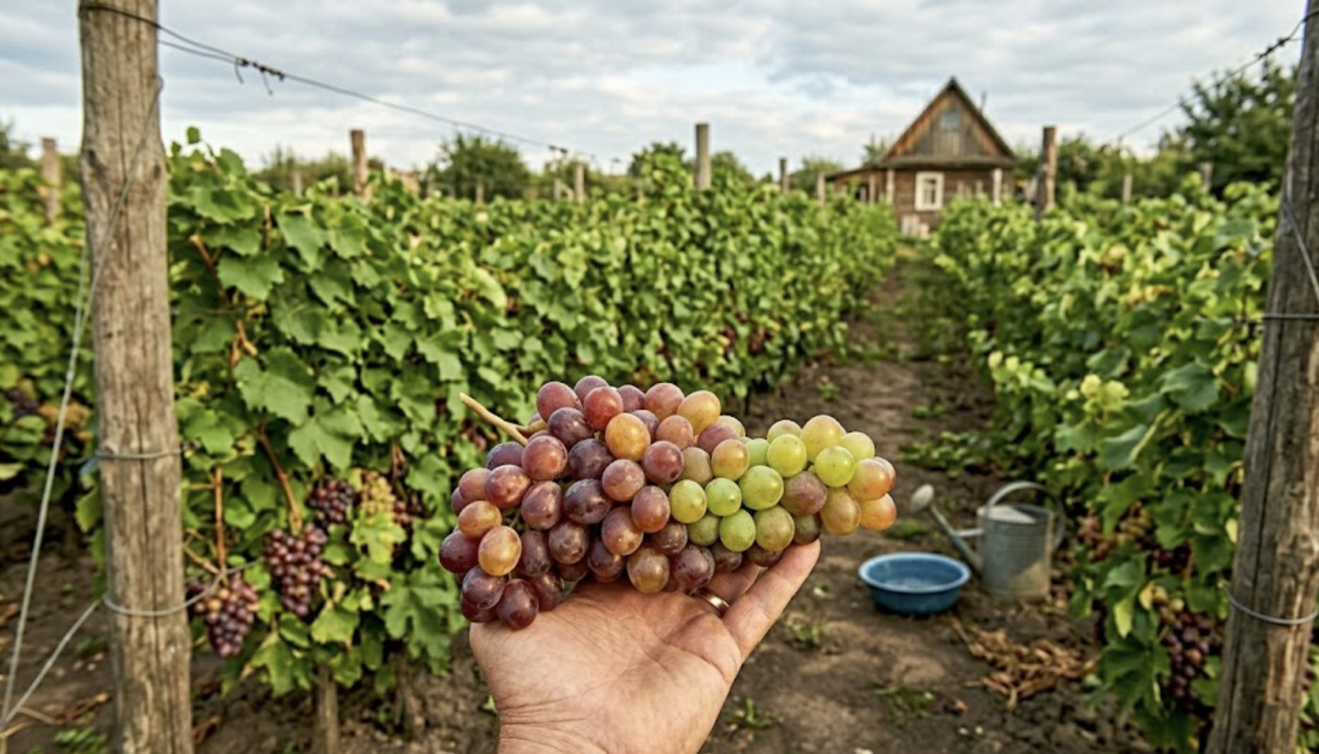 Садівники поділилися схемою підживлення винограду навесні. Фото: Добрі новини