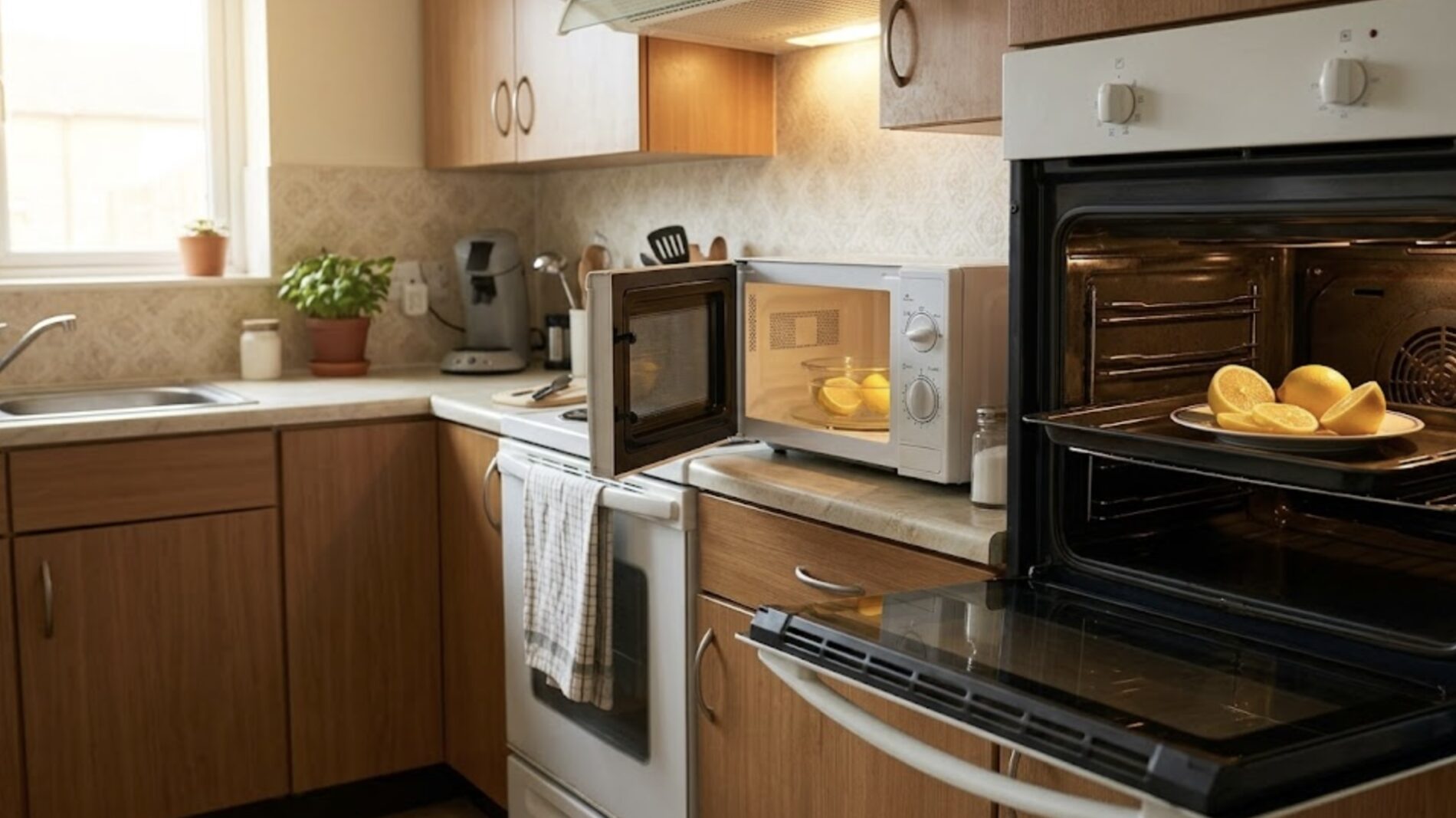 Господині розповіли, як без хімії і тертя вимити духовку і мікрохвильовку. Фото: Добрі новини