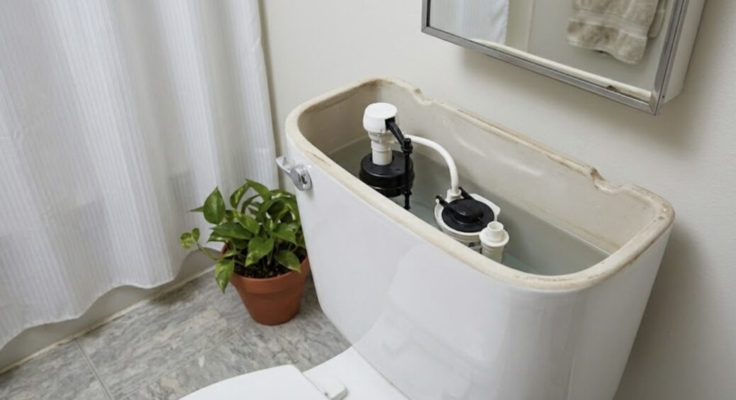 3 інгредієнти з кухні, і бачок зсередини “нулячий” – іржа зникає, а унітаз чистий за копійки 