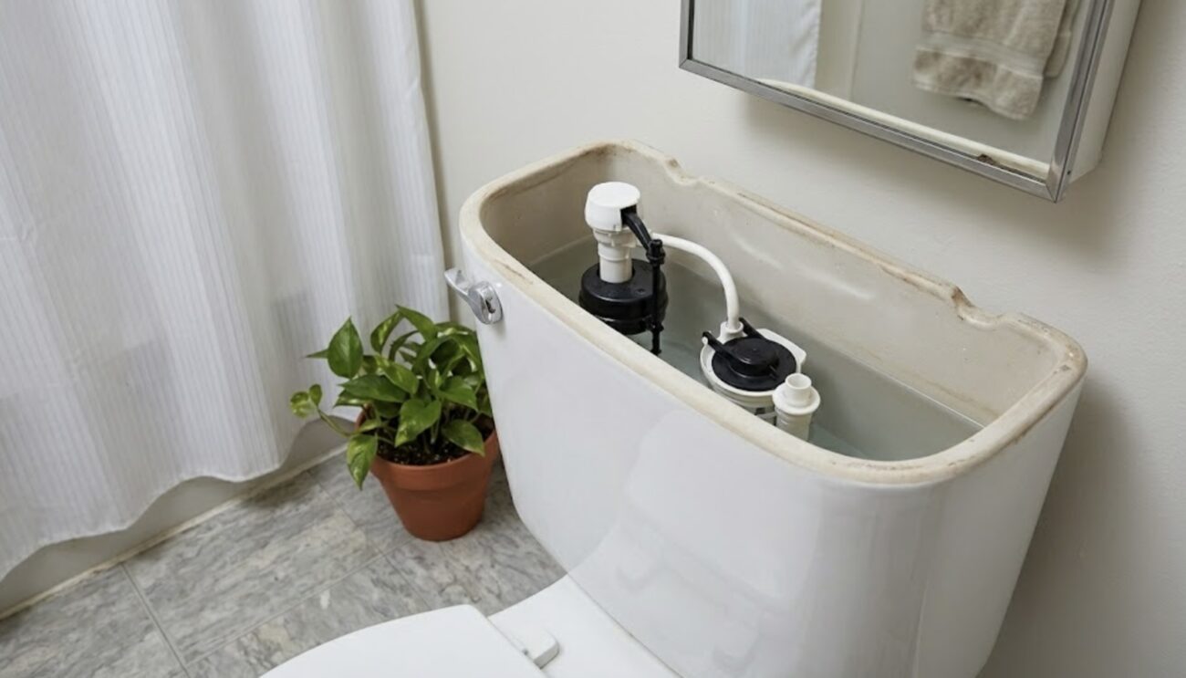 Господині розповіли, як легко прибрати іржу зі зливного бачка. Фото: Добрі новини