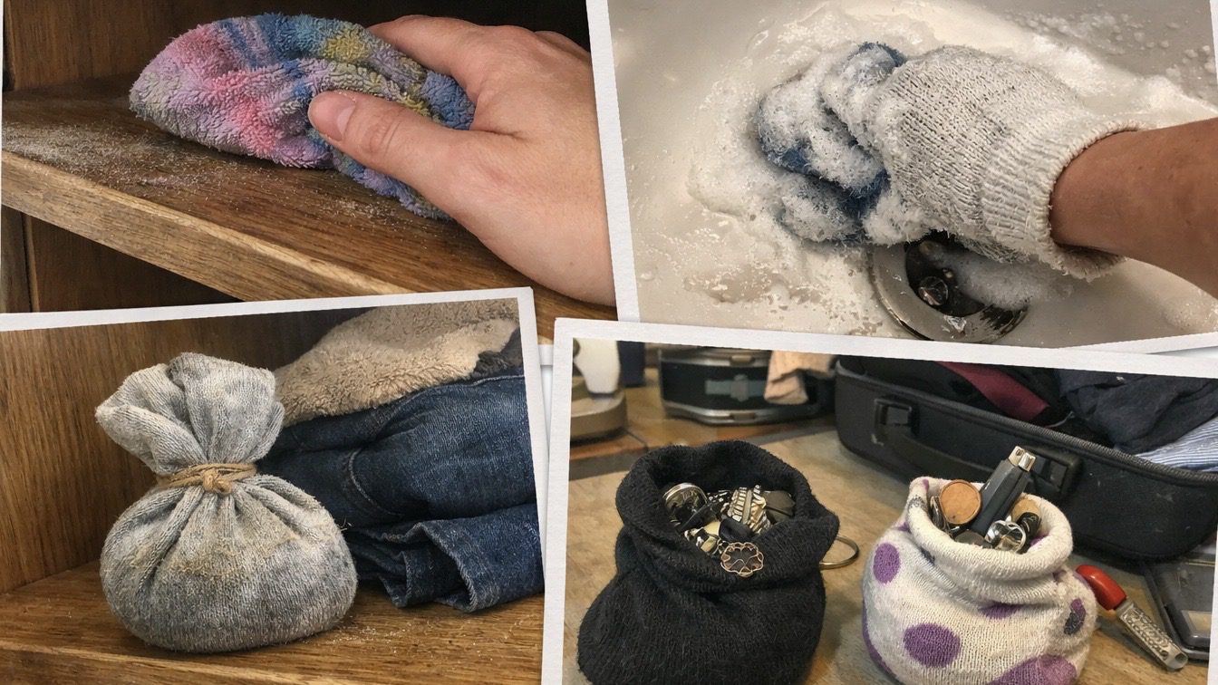 Господині розповіли лайфхаки, де можна використовувати діряві шкарпетки. Фото: Добрі новини 