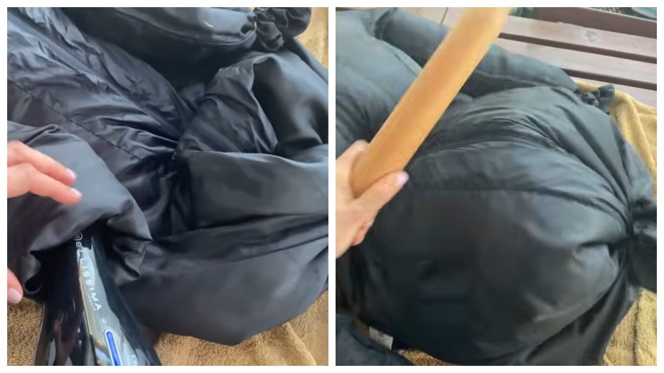 Господині розповіли, як правильно висушити пуховик після домашнього прання. Фото: YouTube Il Rifugio Perfetto