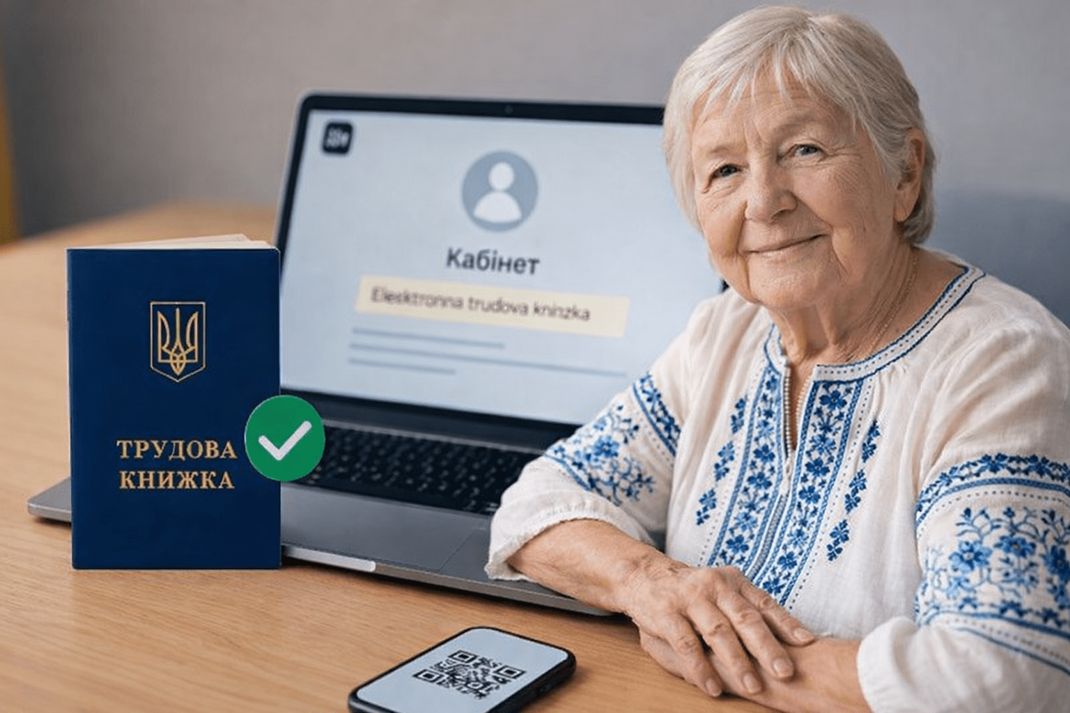 Податківці розповіли, як легко оцифрувати трудову книжку. Фото: Добрі новини