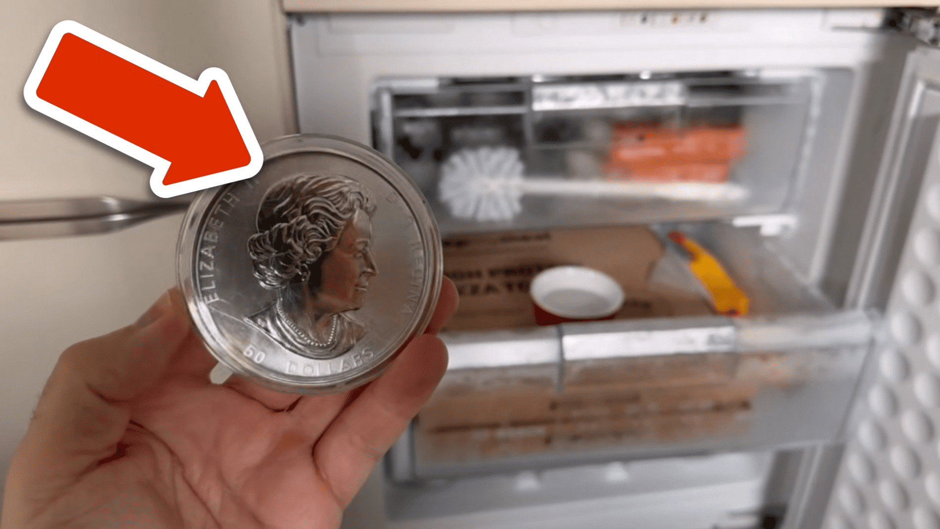 Експерти розповіли, навіщо класти монетку в морозилку. Фото: YouTube/Smart Fox
