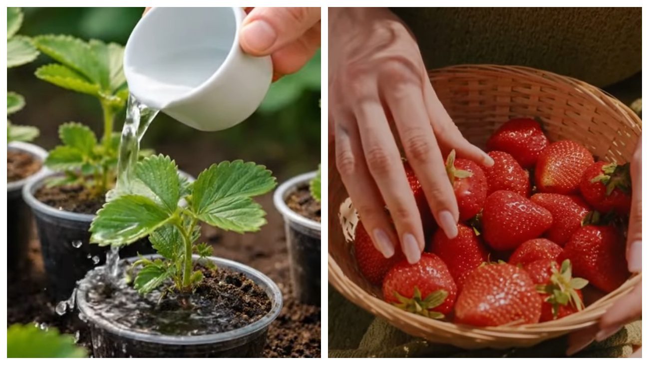 Садівники порадили доступне ефективне підживлення для полуниці. Фото: YouTube Gardener's advice
