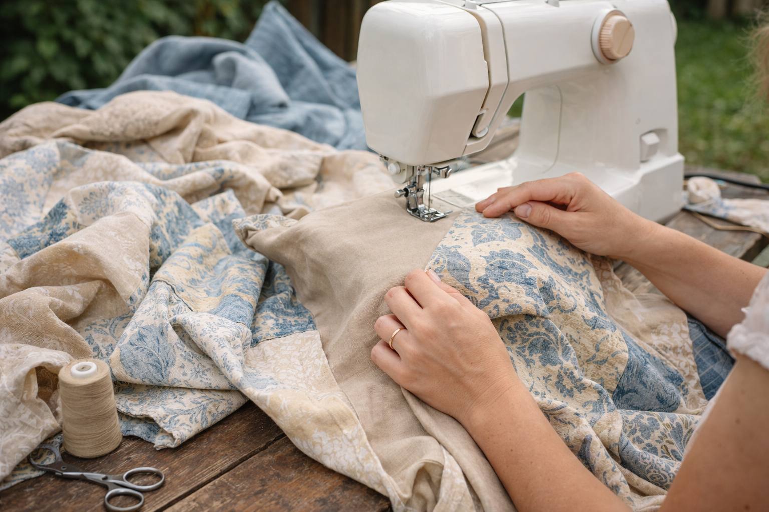 Господині розповіли, що цікавого та корисного можна пошити зі старих штор. Фото: Добрі новини