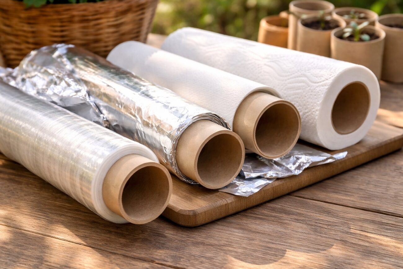 Господині розповіли, як використовувати втулки від харчової плівки в побуті. Фото: Добрі новини