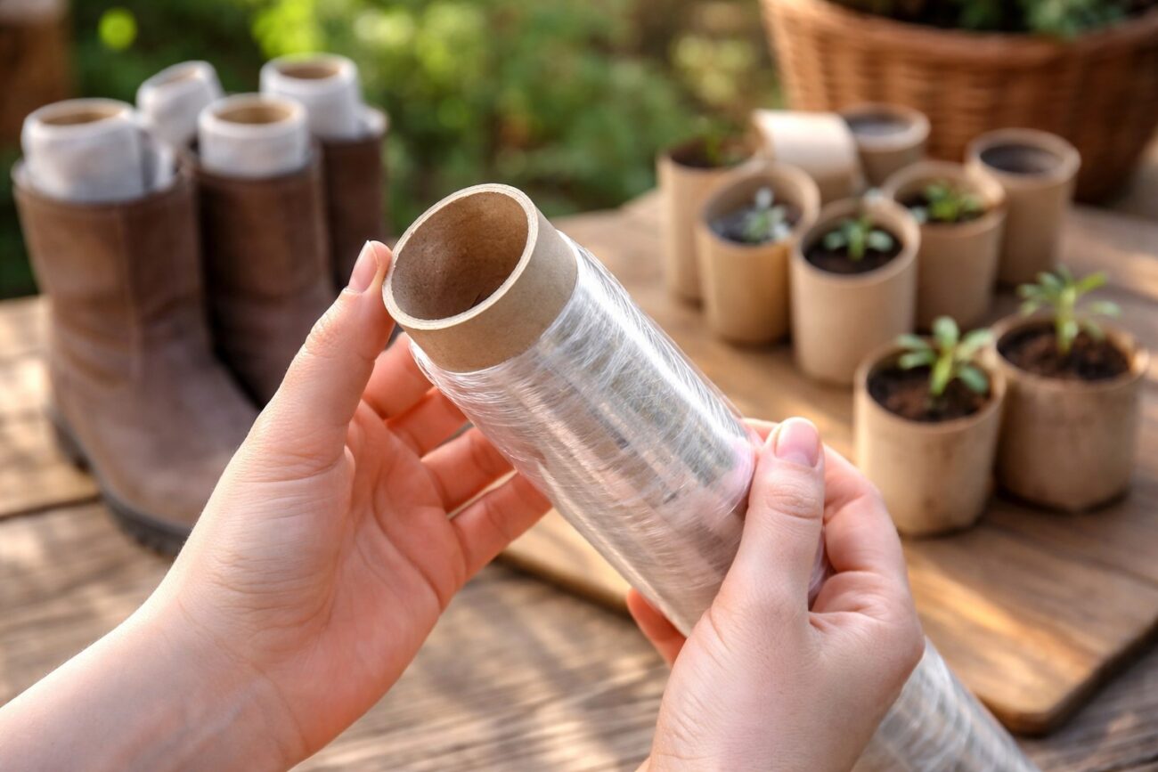 Господині розповіли, як використовувати втулки від харчової плівки в побуті. Фото: Добрі новини