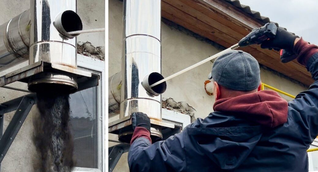 Без солі, без крохмалю: так робить мій сват – кочегар “старої школи” – як прочистити димар від сажі 