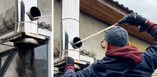 Господарі розповіли, як правильно почистити димар своїми руками. Фото: YouTube Chudo Obzor