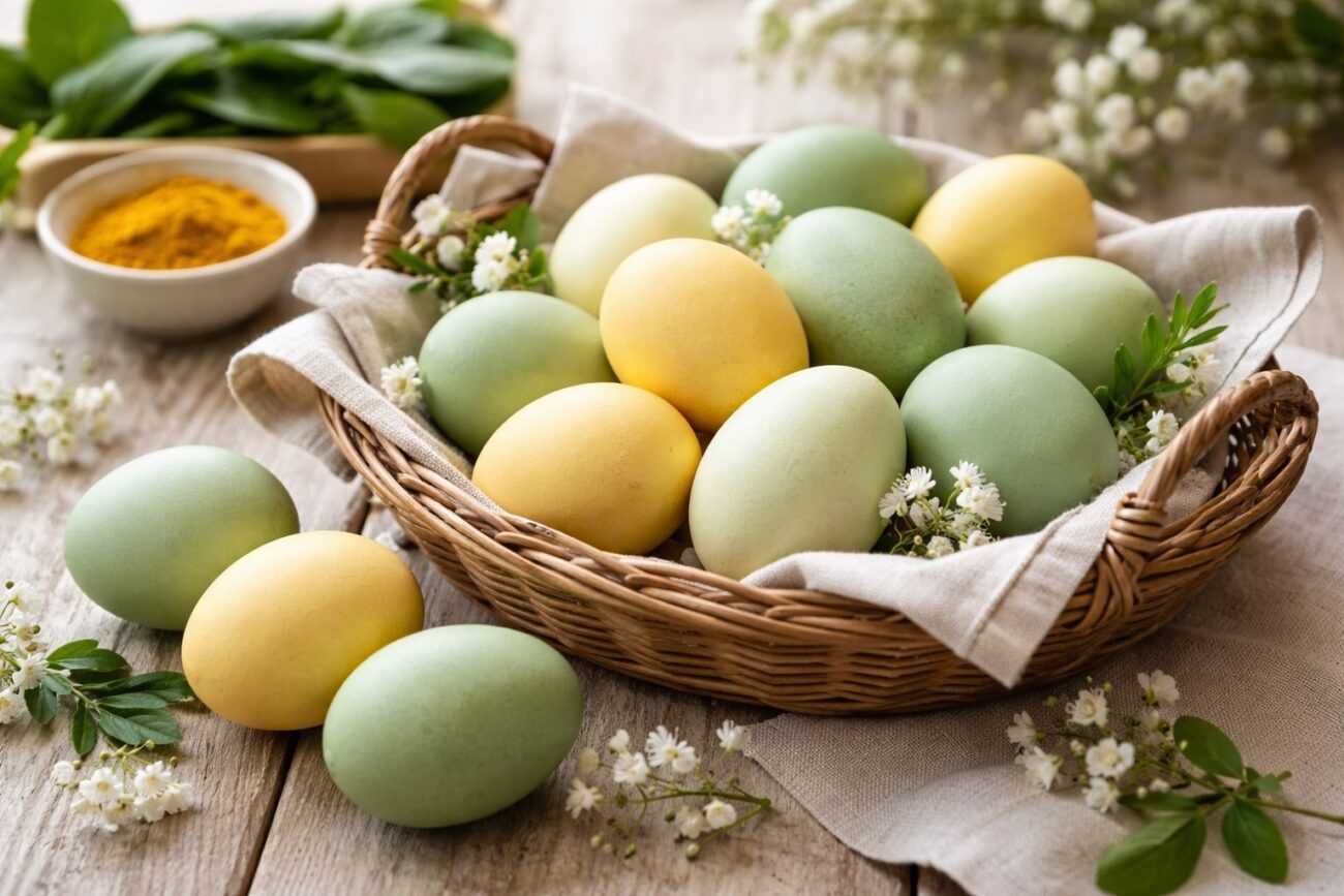 Господині розповіли, як пофарбувати яйця на Великдень у 2 ніжні відтінки. Фото: Добрі новини