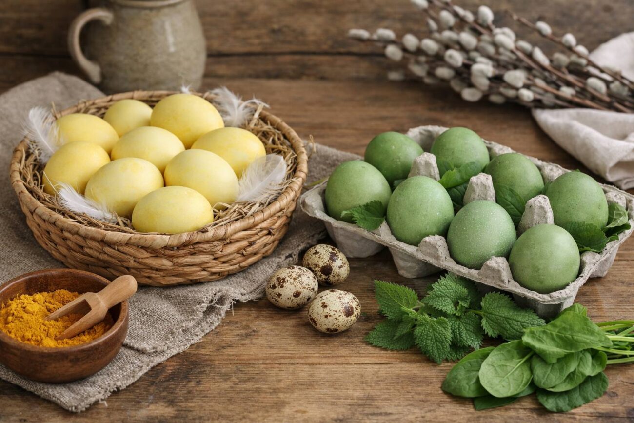Господині розповіли, як пофарбувати яйця на Великдень у 2 ніжні відтінки. Фото: Добрі новини