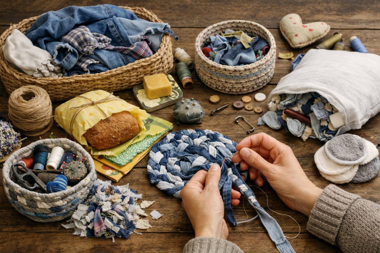 Господині розповіли, як зробити із старих ганчірок дизайнерські штучки. Фото: Добрі новини