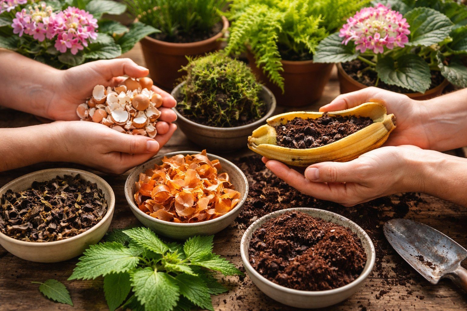 Садівники розповіли, які відходи варто використовувати як підживлення для рослин. Фото: Добрі новини