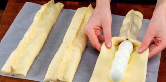 Кулінари поділилися рецептом закусочних рулетиків з начинкою із варених яєць. Фото: YouTube Appetizing.tv-Baking Recipes