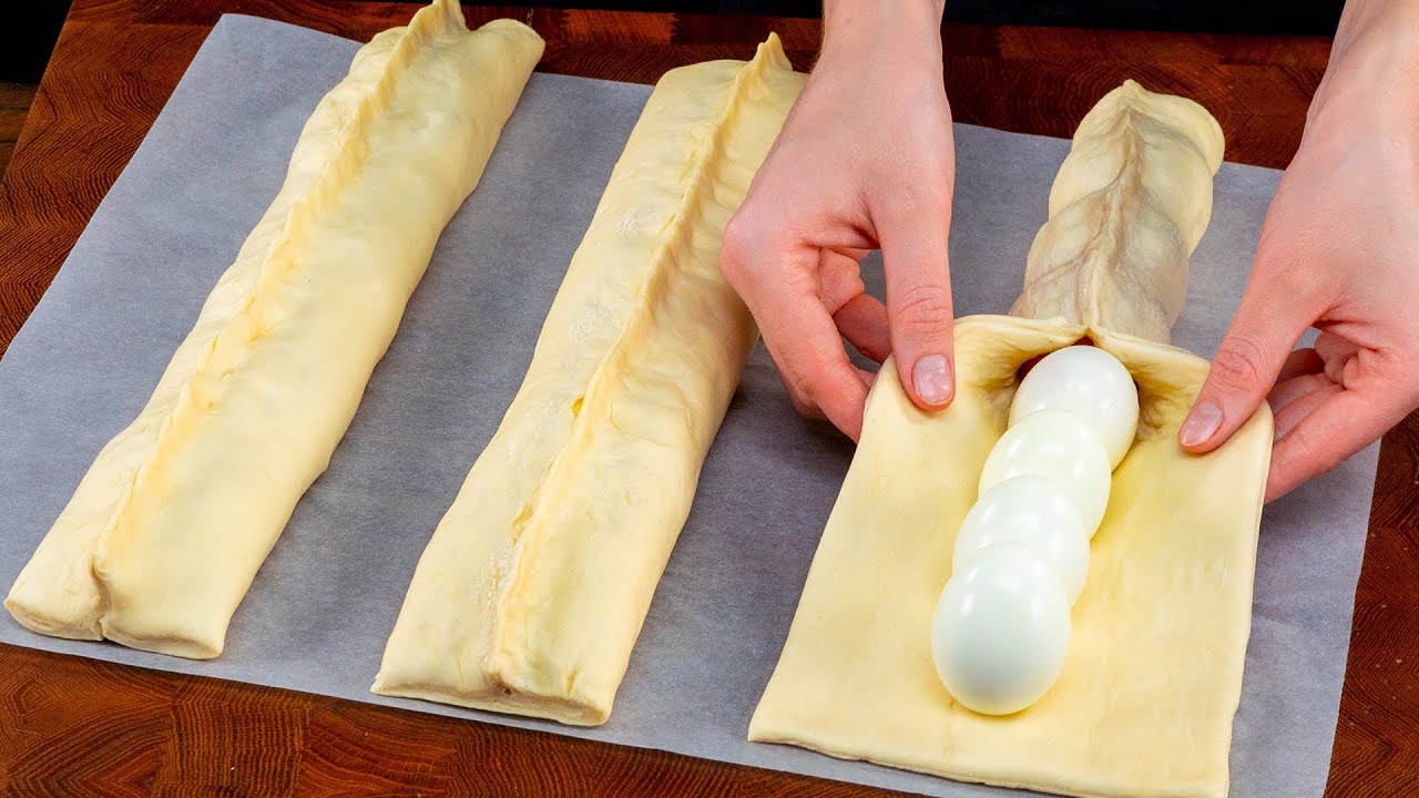 Кулінари поділилися рецептом закусочних рулетиків з начинкою із варених яєць. Фото: YouTube Appetizing.tv-Baking Recipes