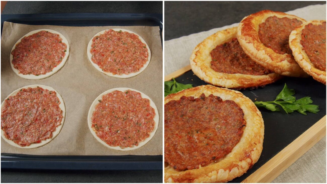 Кулінари поділилися рецептом соковитих і ситних коржиків із м'ясною начинкою. Фото: YouTube Anna`s Bake Channel