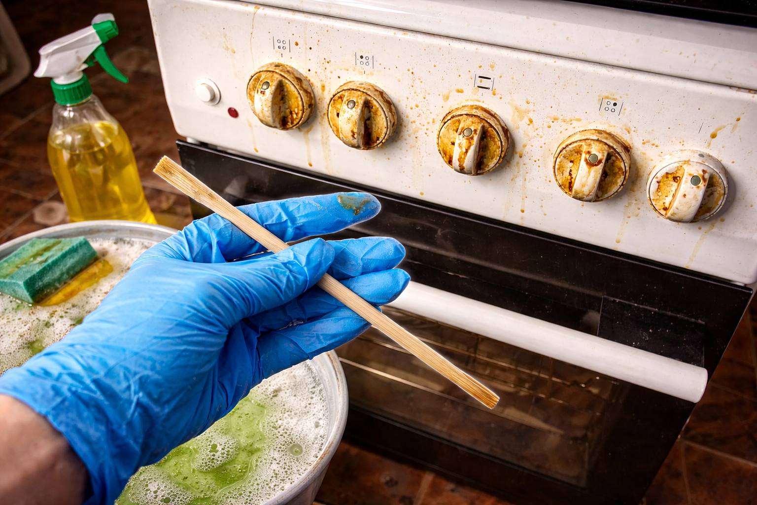 Господині розповіли, як швидко очистити ручки газової плити в домашніх умовах. Фото: Добрі новини