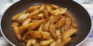 Кулінари розповіли, на чому краще смажити картоплю для яскравого смаку. Фото: YouTube Сільська господиня
