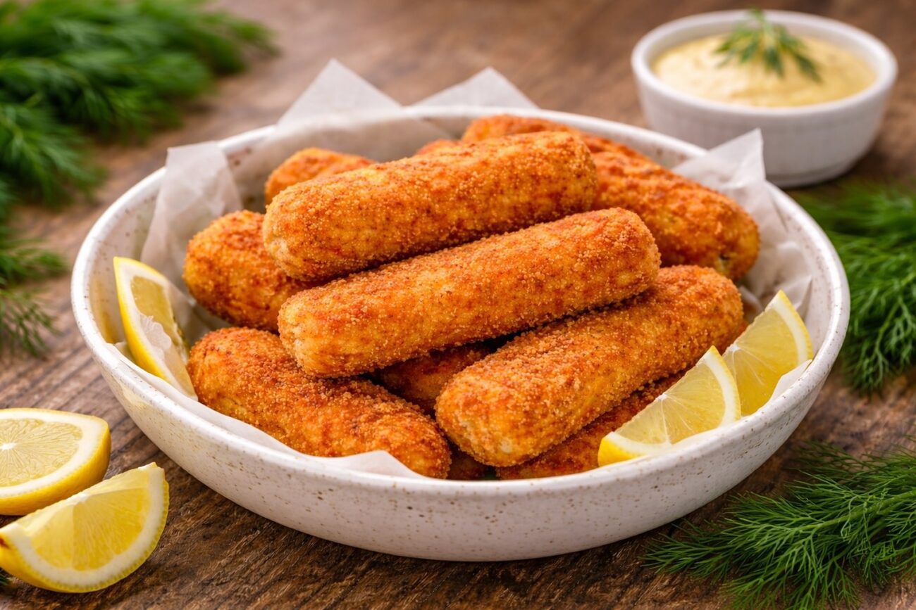 Кулінари поділилися рецептом хрустких крабових паличок у паніруванні за 15 хв. Фото: Добрі новини
