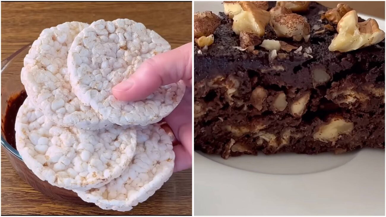 Кулінари поділилися рецептом швидкого брауні в мікрохвильовці з хлібців і банана. Фото: YouTube Fast Tasty Essen Rezepte