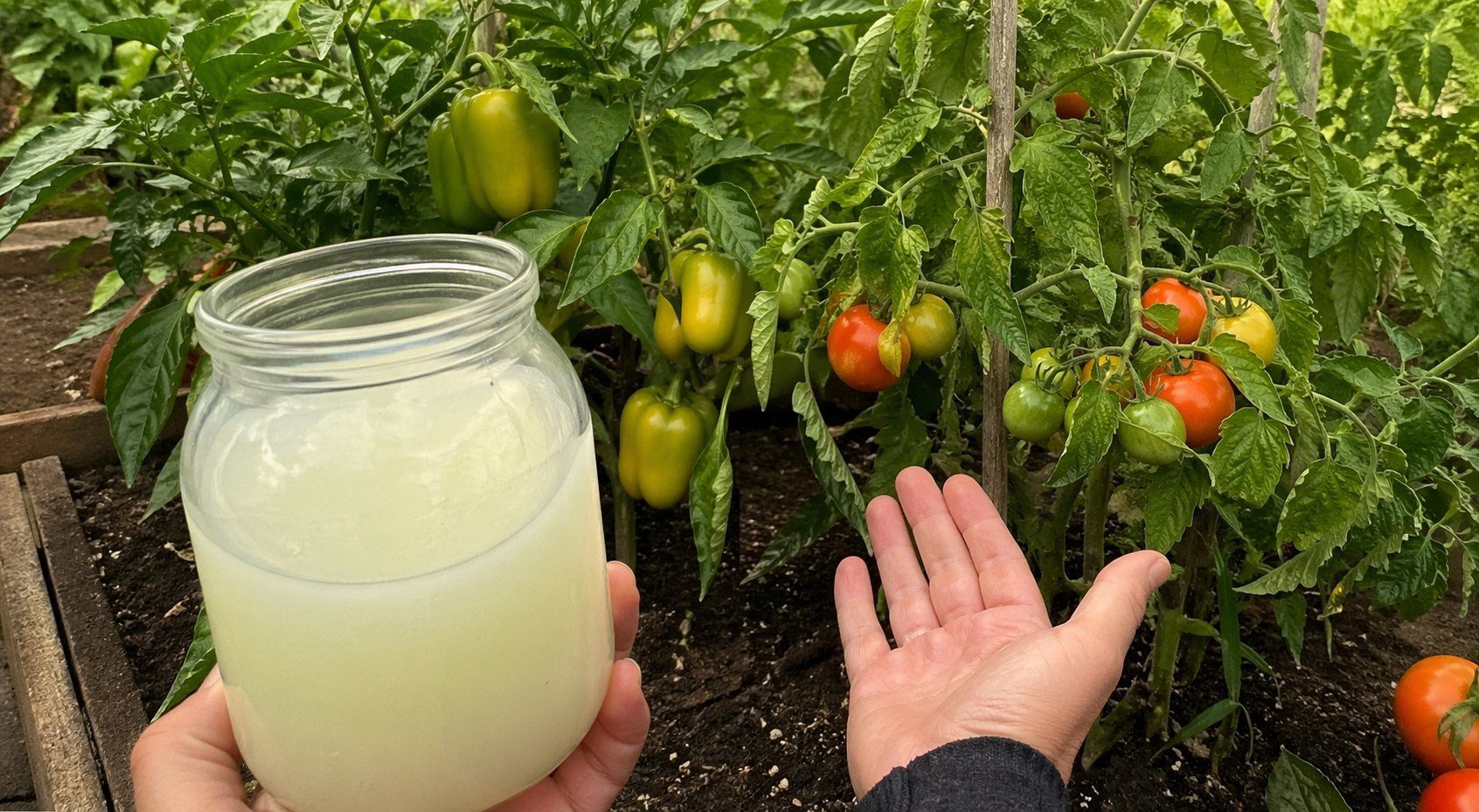 Садівники поділилися рецептом ефективного йодно-молочного підживлення для городу. Фото: Добрі новини