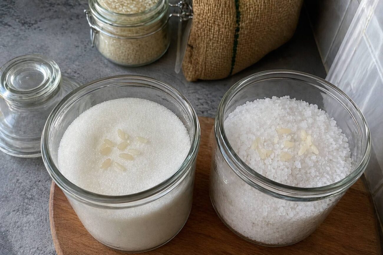 Господині розповіли, як зробити так, щоб сіль і цукор не злипалися у грудку. Фото: Добрі новини