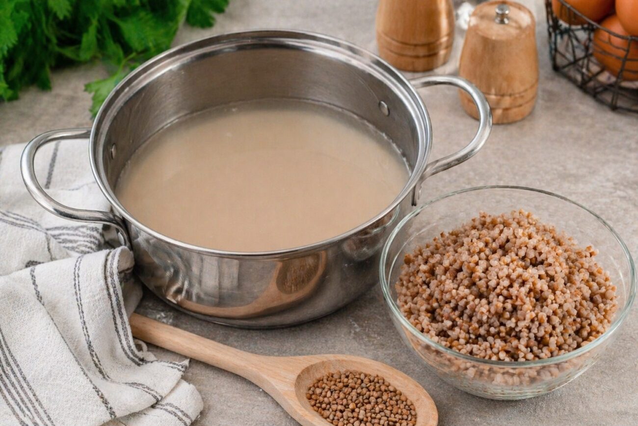 Господині розповіли, де можна застосувати воду після варіння гречки. Фото: Добрі новини