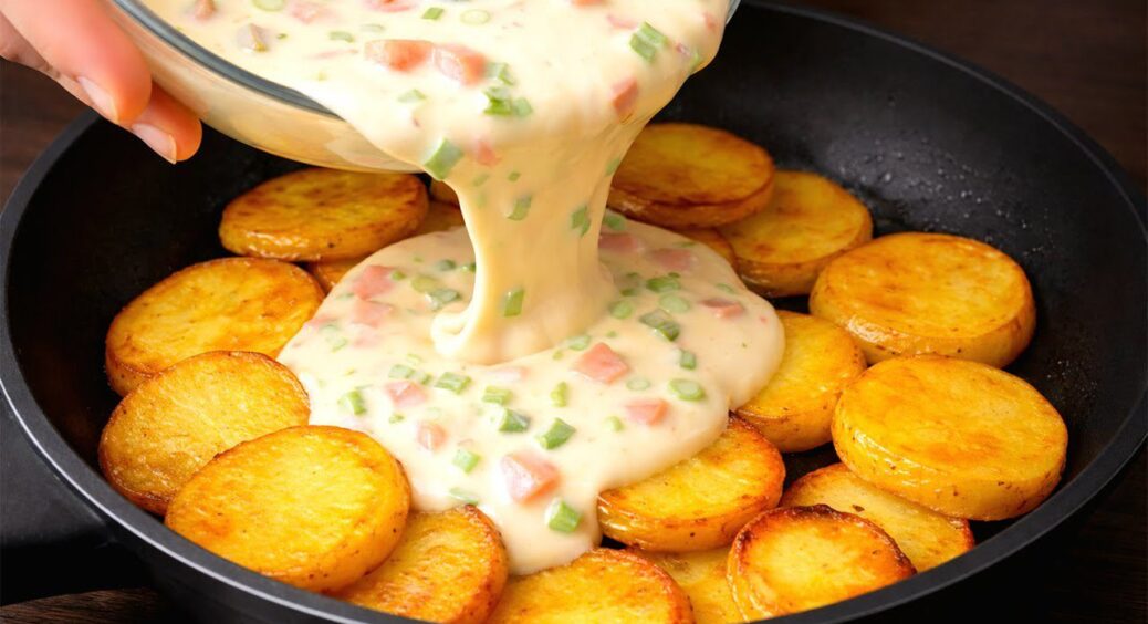 Картопля + 3 яйця – така смачна вечеря від моєї сільської бабусі, яку я готую тепер через день 