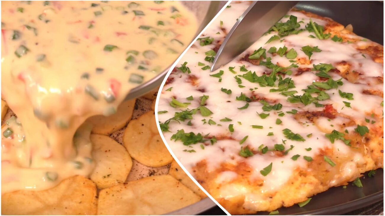 Кулінари поділилися рецептом запіканки з картоплі, яєць та сиру за 20 хвилин. Фото: YouTube TasteTheGlobe