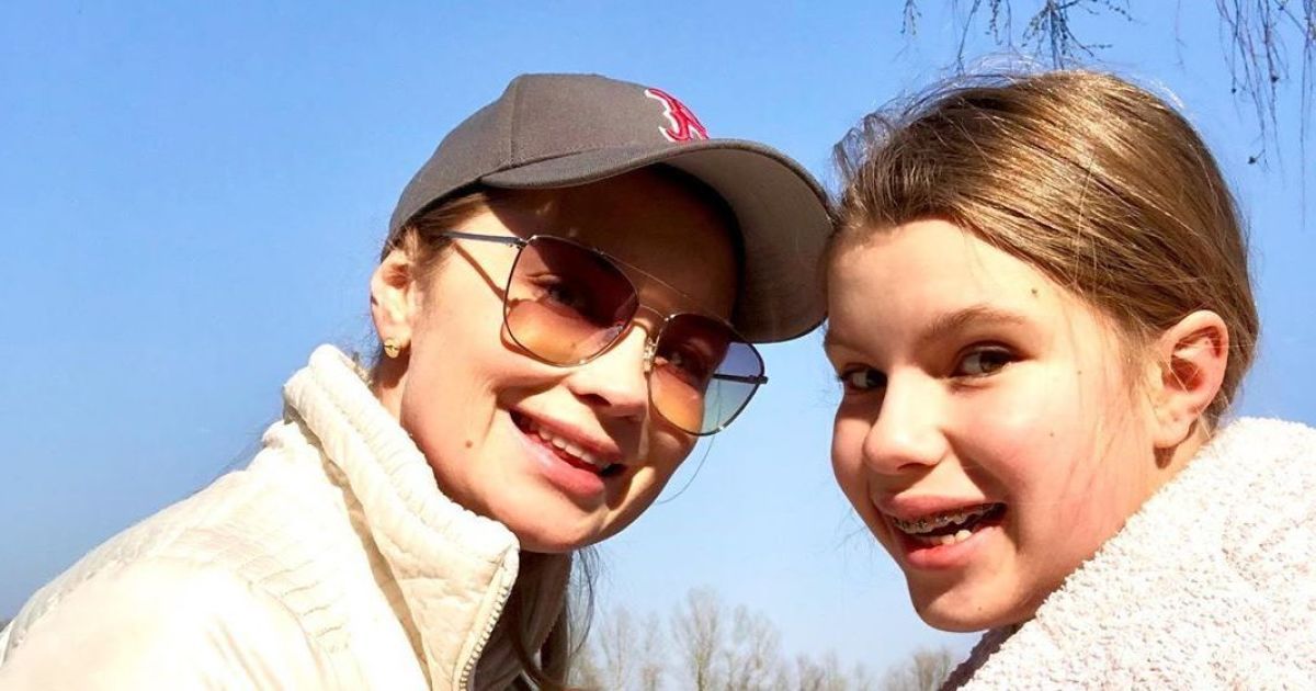Лідія Таран з дочкою від Андрія Доманського Василиною. Фото: Instagram