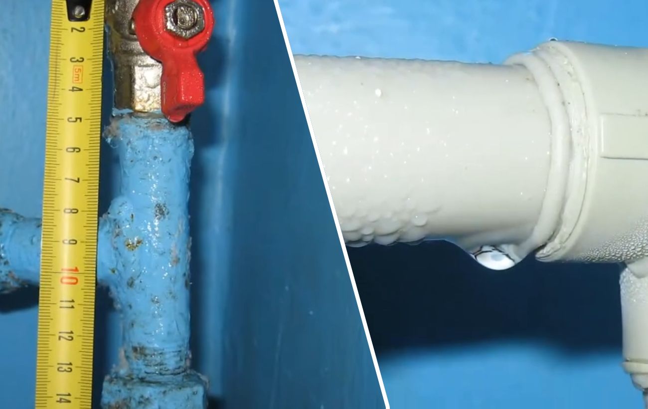 Як позбутись від конденсату на трубах. Фото: YouTube канал mivmire